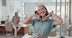 Office, happy and face of business team with gesture at their desk with corporate success. Happiness, smile and excited multiracial people with goofy facial expression in the modern workplace.