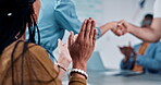 Celebration, handshake and partnership applause in a business meeting shaking hands for deal. Company collaboration, hand shake and thank you of group together celebrate business deal or onboarding