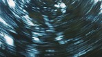 Nature, spinning circle and trees in forest, dizzy green leaves, blur and tree canopy with motion. Woods, swirl pattern and blue sky in forrest with vertigo view, action and energy in speed circle.