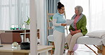 Physiotherapist, senior woman and healthcare documents, physical therapy consulting and results or advice. Physiotherapy, chiropractor or medical woman with elderly patient information or paperwork