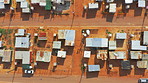 South African townships from the top
