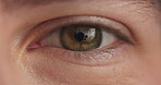 Person, vision and retina with closeup of eyes for optometry, glaucoma exam and optical assessment. Ophthalmology, medical test and eyeball for eyecare, eyesight and wellness for contact lenses
 
