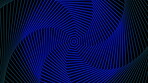 Background, graphic and visual effect wallpaper as optical illusion pattern with circle motion. Abstract, design and geometric portal as creative virtual backdrop with dark background for digital art