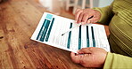 Home, senior person and hand with legal document by table for divorce settlement, contract and review. Family law, paper and client with pen by marital policy for information, agreement and signature