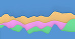 Graphs background, chart and icon with statistics for political party vote, global data analytics or demographics. Population, cycle and colorful waves with candidate information and election results