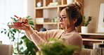 Mature woman, pottery and clay in studio as artist for project, home decor or handmade craft. Female person, talent and work in gallery with small business, workshop or sculpture for interior design
