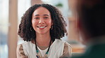 Women. talking and business people in meeting, teamwork and brainstorming for project. Employees, group and coworkers in modern office, planning or share ideas for proposal, startup or collaboration