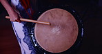 Drum, taiko and instrument for song, dance and entertainment for Japanese culture or tradition. Live performance, art and band for percussion, event and music festival as drummer, artist and musician