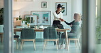 Handshake, business women and office for meeting with welcome, partnership and planning approval. Shaking hands, introduction and client with hello, crm and teamwork or b2b collaboration agreement