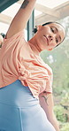 Yoga, stretching and people in class for health, fitness and gym with benefits of natural body care. Pilates, group workout and woman with muscle exercise, flexibility and balance at wellness club