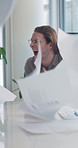 Applause, success and throwing paper with business people in boardroom of office for meeting. Achievement, celebration and documents with finance team in workplace for bonus, goals or target