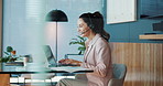 Agent, businesswoman or office for customer service, sales consulting or loan advice. Call center, happy financial advisor or finance help on laptop with headset for feedback, CRM or communication 