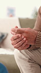 Hands, person and client at counseling or therapy for mental health, anxiety and support. Psychology, discussion and consultation in healthcare for wellbeing with nervous, respect and empathy