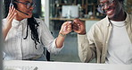 Business people, fist bump and celebration in call center for goals, achievement or success in office. Team, motivation and excited for sale, deal or teamwork with lead generation or crm together