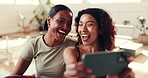 Selfie, friends and women in pilates class for exercise, wellness and workout together in morning. Happy, smile and people with photo for profile picture, social media and online post in yoga session