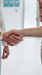 Business people, shaking hands and applause for deal, celebration and agreement. Clapping, handshake and collaboration with negotiation success in office, support and b2b partnership in meeting