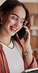 Phone call, ecommerce and tablet with woman in warehouse for delivery confirmation, order tracking or contact. Supply chain query, courier information and talking with person in factory for schedule