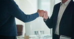 Business people, fist bump and welcome in office with finance report, budget review or partnership. Accountant, meeting and friends with deal, financial audit and company performance evaluation