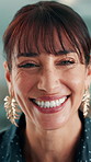 Laugh, professional and face of mature businesswoman in office with confidence for finance career. Happy, entrepreneur and portrait of female financial executive with pride for about us in workplace.