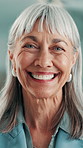 Smile, entrepreneur and face of mature businesswoman in office with confidence for finance career. Professional, happy and portrait of female financial executive with pride for about us in workplace.
