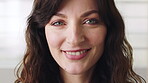Face, business and woman in office, smile and confident financial consultant with ambition. Portrait, happy person and wealth advisor, about us and professional worker in company in New Zealand