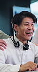 Success, applause and business people in call center online for sales goal, lead generation and target. Corporate, team and workers on computer to celebrate for contact us, customer service and win