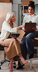 Women, team and tablet with discussion for dropshipping, clipboard or inventory management for logistics. Person, happy and tech with package, supply chain or application with admin at small business