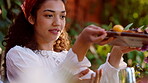 Lunch, friends and help with woman and food for bonding, reunion and summer vacation, eating and hangout. Support, celebration and holiday gathering with people on patio of home for party and serve