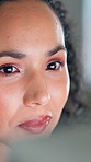 Creative, online and businesswoman with computer in office or editing story for magazine publication. Newsroom, editor and person with tech for article, happy and proofreading project on website
