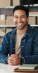 Happy man, face and logistics with boxes for small business startup or supply chain service. Portrait, male person or distributor with smile for ecommerce, online order or distribution in storage