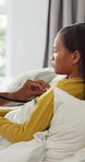 Hands, doctor and stethoscope with child in bedroom for checkup, heartbeat and chest assessment. Person, kid and listening to breathing from asthma, pediatric exam and respiratory evaluation at house