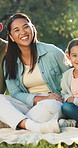 Face, parents or child in park with happiness, childcare or healthy relationship on summer break. Wind, interracial couple or girl with smile, bonding or family connection for emotional development.