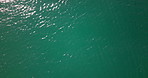 Ocean, water and ripples with aerial in nature with waves, adventure and tropical holiday. Drone, movement and textures of sea, aquatic environment and travel destination for vacation getaway outdoor
