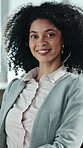 Face, business and woman with headset at call centre for customer service, online query and advice. Portrait, agent and smile with mic, client support and crm representative for technical assistance