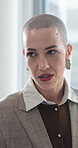 Meeting, discussion and business woman in office for planning, conversation and consulting. Communication, brainstorming and review for collaboration, teamwork and talking for project or feedback