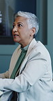 Meeting, business and mature woman in boardroom for financial review, strategy and investment options. Office, team and workers in discussion for finance proposal, planning or presentation for growth