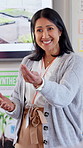 Teacher, education and woman in classroom, smile and lesson for development, knowledge and study. Mature person, employee or professional in school, conversation and growth for innovation or learning