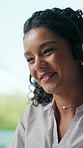 Call center, talking and woman with customer care, help and advice for technical support in office. Smile, consultant and person with headset for IT feedback, solution and contact us for assistance