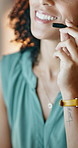 Call center, woman or mouth in agency with headset, order processing or customer outreach in online store. Telemarketing, mic or agent with tech, digital sales or delivery tracking in crm service.