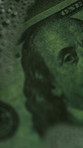 Water, bubbles and money laundering with closeup for crime, tax evasion and terrorist funding. Cash, liquid and soap for dollars, notes and theft with fraud, corruption and scam at financial agency