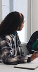 Discussion, review or people with planning in creative agency, brand proposal or ideas for engagement. Marketing, feedback or staff brainstorming for campaign development, trend integration or office