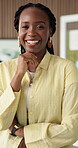 About us, face and laughing with business woman in boardroom for career, development or meeting. Confidence, opportunity and pride with funny employee in workplace for collaboration or satisfaction