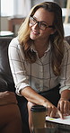 Happy woman, talk and meeting with paperwork in office, team and planning for investment opportunity. Business people, discussion and collaboration with documents, ideas and financial development