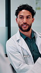 Meeting, doctor and discussion with paperwork for medical advice, planning or problem solving. Diagnosis, treatment and healthcare man talking, explain or feedback of clinic results or report