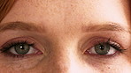 Eyes, optometry and face of woman with vision, eyesight or optical health for glaucoma test. Ophthalmology, wellness and portrait of female person with eyecare, retina or laser treatment results.