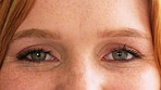 Eyes, optometry and face of woman with eyesight, vision or optical health for glaucoma test. Ophthalmology, smile and portrait of female person with eyecare, retina or laser treatment results.
