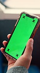 Person, hands and travel with phone screen in bus for destination, tour guide or app in city street. Traveler, user or tourist with smartphone display or mockup space for UI, UX or navigation app