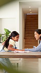 Dance, happy and mom with girl for cleaning, housework and maintenance together in home. Singing, family and woman with child with spray bottle and music for housekeeping, disinfection and bacteria