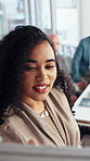 Presentation, writing or business woman with board, investment proposal or explain market opportunity. Talk, staff or manager with economic projection for revenue model, meeting or profit growth idea