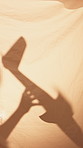 Hand, shadow and person with airplane at house for storytelling, imaginative play and scenario. Blanket, silhouette and parent with flying toys, puppet games and interaction for weekend entertainment